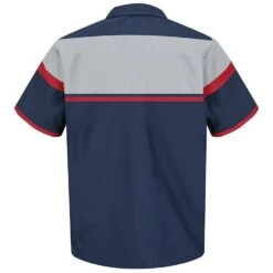 Red Kap Men's Performance Short Sleeve Tech Shirt -All Seasons Uniforms Shop RCSP24AC@1