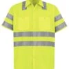 Red Kap Hi-Visibility Class 3 Level 2 Short Sleeve Work Shirt -All Seasons Uniforms Shop RCSS24A