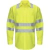 Custom Red Kap Hi-Visibility Class 3 Level 2 Long Sleeve RipstopWork Shirt 2 Custom Red Kap Hi-Visibility Class 3 Level 2 Long Sleeve RipstopWork Shirt -All Seasons Uniforms Shop RCSY14A
