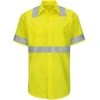 Custom Red Kap Hi-Visibility Class 2 Level 2 Short Sleeve RipstopWork Shirt