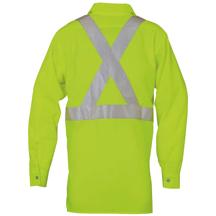 Reed Hi-Visibility Long Sleeve Shirt 4 Reed Hi-Visibility Long Sleeve Shirt - Image 2