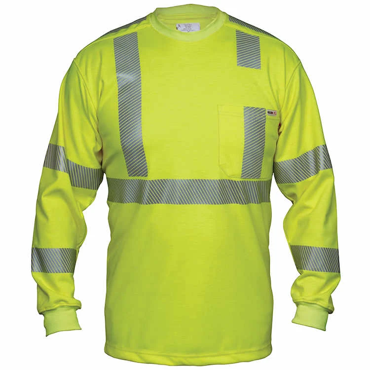 Reed FR Hi-Vis Knit Long Sleeve Shirt 3 Reed FR Hi-Vis Knit Long Sleeve Shirt