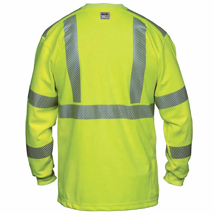 Reed FR Hi-Vis Knit Long Sleeve Shirt 4 Reed FR Hi-Vis Knit Long Sleeve Shirt - Image 2
