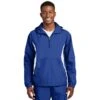 Sport-Tek® Colorblock Raglan Anorak -All Seasons Uniforms Shop STJST63 1