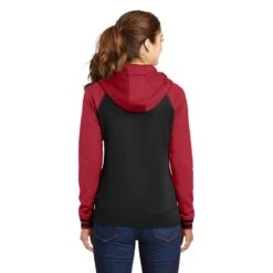 Sport-Tek® Ladies' Sport-Wick® Varsity Fleece Full-Zip Hooded Jacket 9 Sport-Tek® Ladies' Sport-Wick® Varsity Fleece Full-Zip Hooded Jacket -All Seasons Uniforms Shop STLST236@3 1