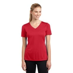 Sport-Tek® Ladies' PosiCharge® Competitor™ V-Neck Tee