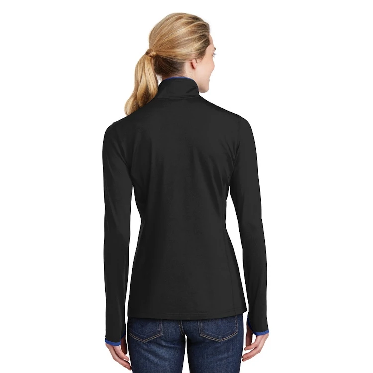 Sport-Tek® Ladies' Sport-Wick® Stretch Contrast Full-Zip Jacket 6 Sport-Tek® Ladies' Sport-Wick® Stretch Contrast Full-Zip Jacket - Image 4