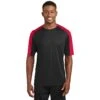 Sport-Tek® PosiCharge® Competitor™ Sleeve-Blocked V-Neck Tee