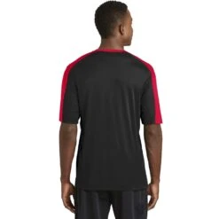 Sport-Tek® PosiCharge® Competitor™ Sleeve-Blocked V-Neck Tee -All Seasons Uniforms Shop STST354@3