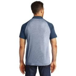 Sport-Tek® PosiCharge® RacerMesh® Raglan Heather Block Polo 9 Sport-Tek® PosiCharge® RacerMesh® Raglan Heather Block Polo -All Seasons Uniforms Shop STST641@3