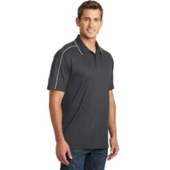 Sport-TekĀ® Micropique Sport-WickĀ® Piped Polo