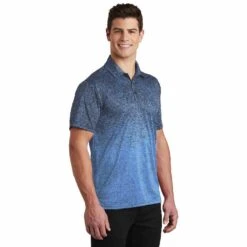 Sport-Tek® Ombre Heather Polo 9 Sport-Tek® Ombre Heather Polo -All Seasons Uniforms Shop STST671@3 1