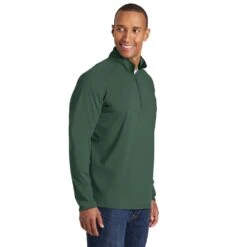 Sport-Tek® Sport-Wick® Stretch 1/2-Zip Pullover 7 Sport-Tek® Sport-Wick® Stretch 1/2-Zip Pullover -All Seasons Uniforms Shop STST850@1