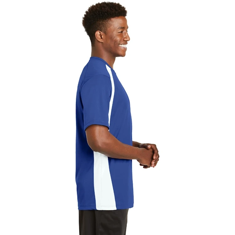 Sport-Tek® Dry Zone® Colorblock Crew 5 Sport-Tek® Dry Zone® Colorblock Crew - Image 3