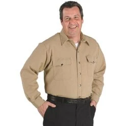 Topps Safety 4.5 Oz. Snap-Front Shirt Of Nomex IIIA-Long Sleeve