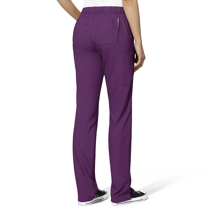 WonderWink W123 Women's Flat Front Double Cargo Pant 4 WonderWink W123 Women's Flat Front Double Cargo Pant - Image 2