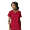 WonderWink PRO Women's 4 Pocket Notch Neck Top -All Seasons Uniforms Shop WK6419