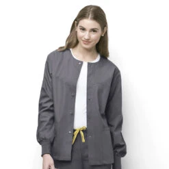 WonderWink Delta -Unisex Snap Front Jacket