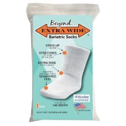 Extra Wide Sock CoBeyond Extra Wide Bariatric Socks